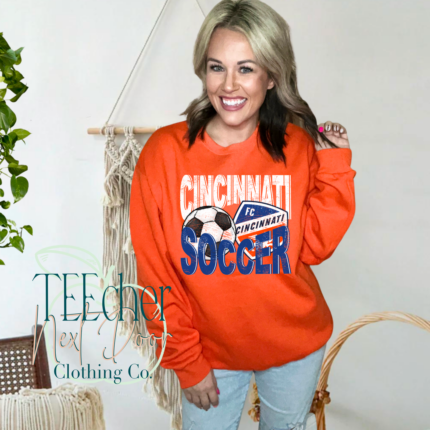 Cincy Soccer Geometric