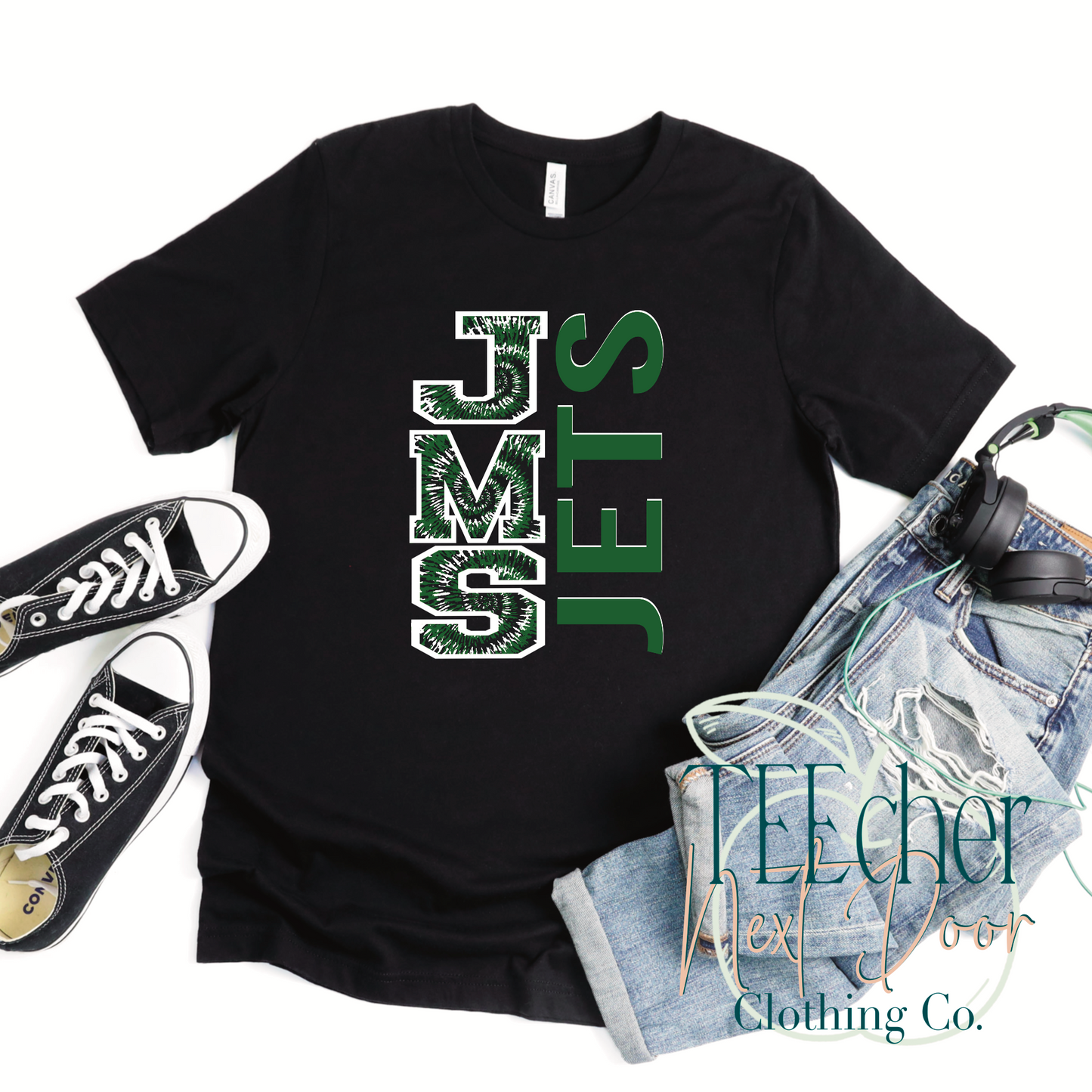 JMS Jets Bold Tie Dye