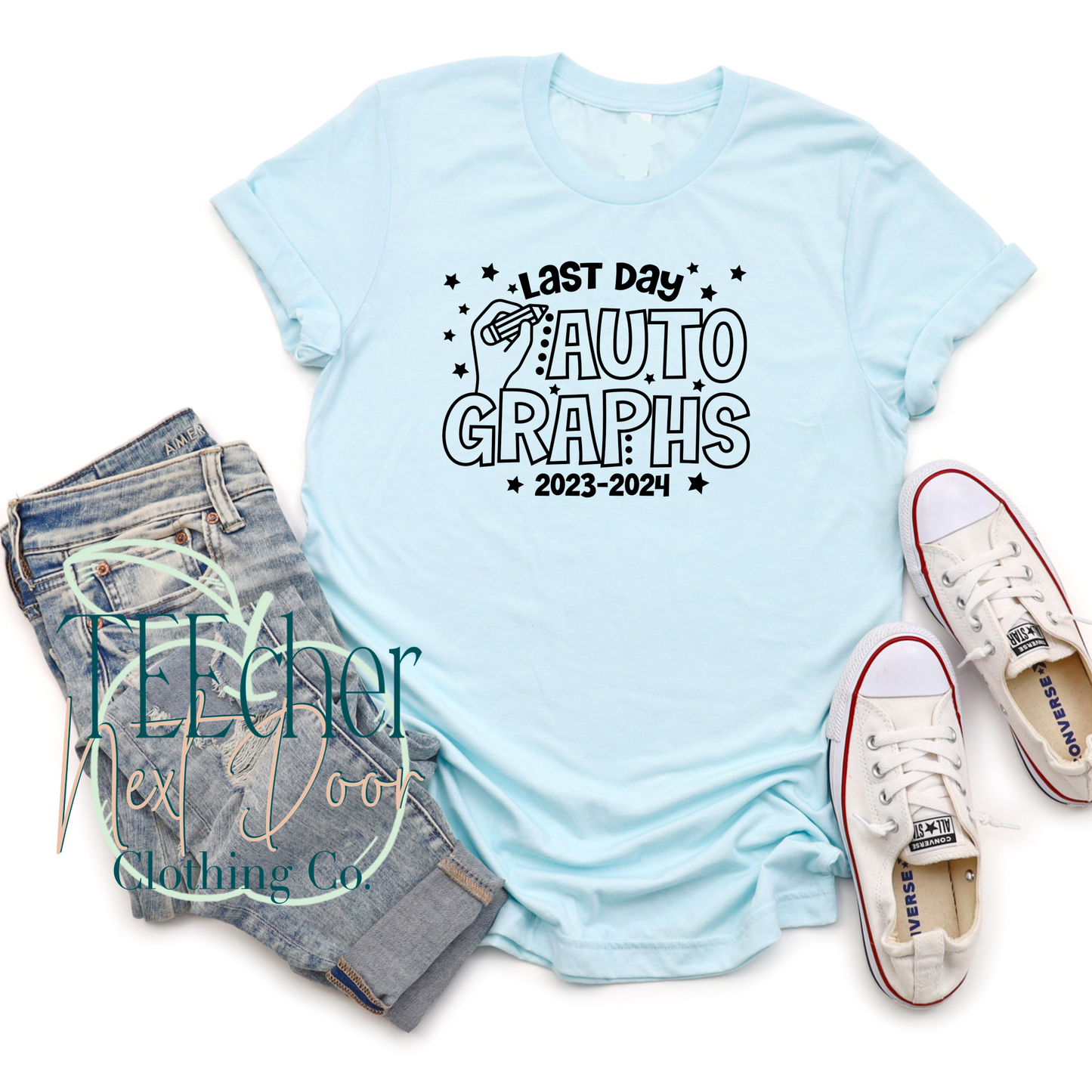 Last Day Autographs Tee--with a marker