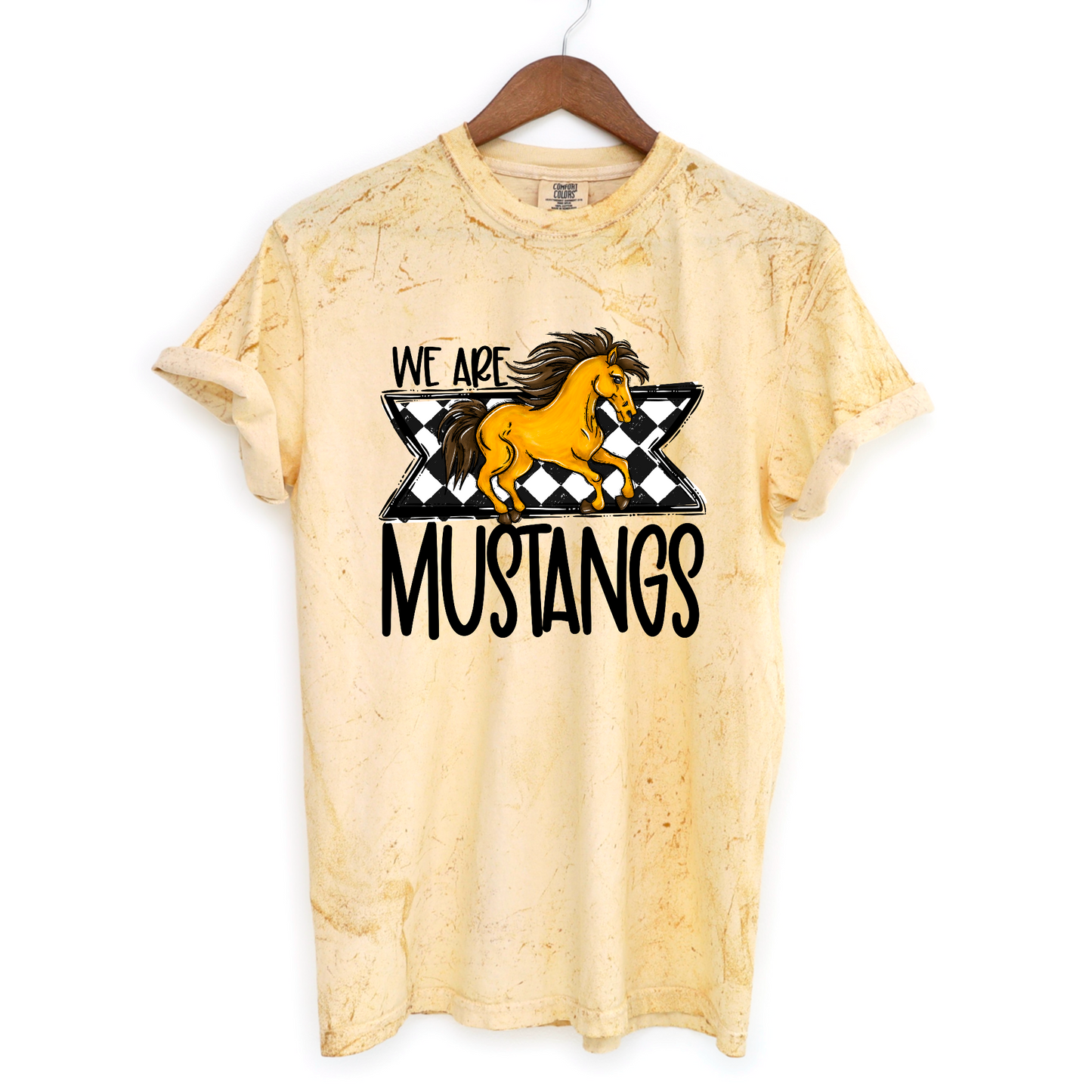 Retro We are Mustangs