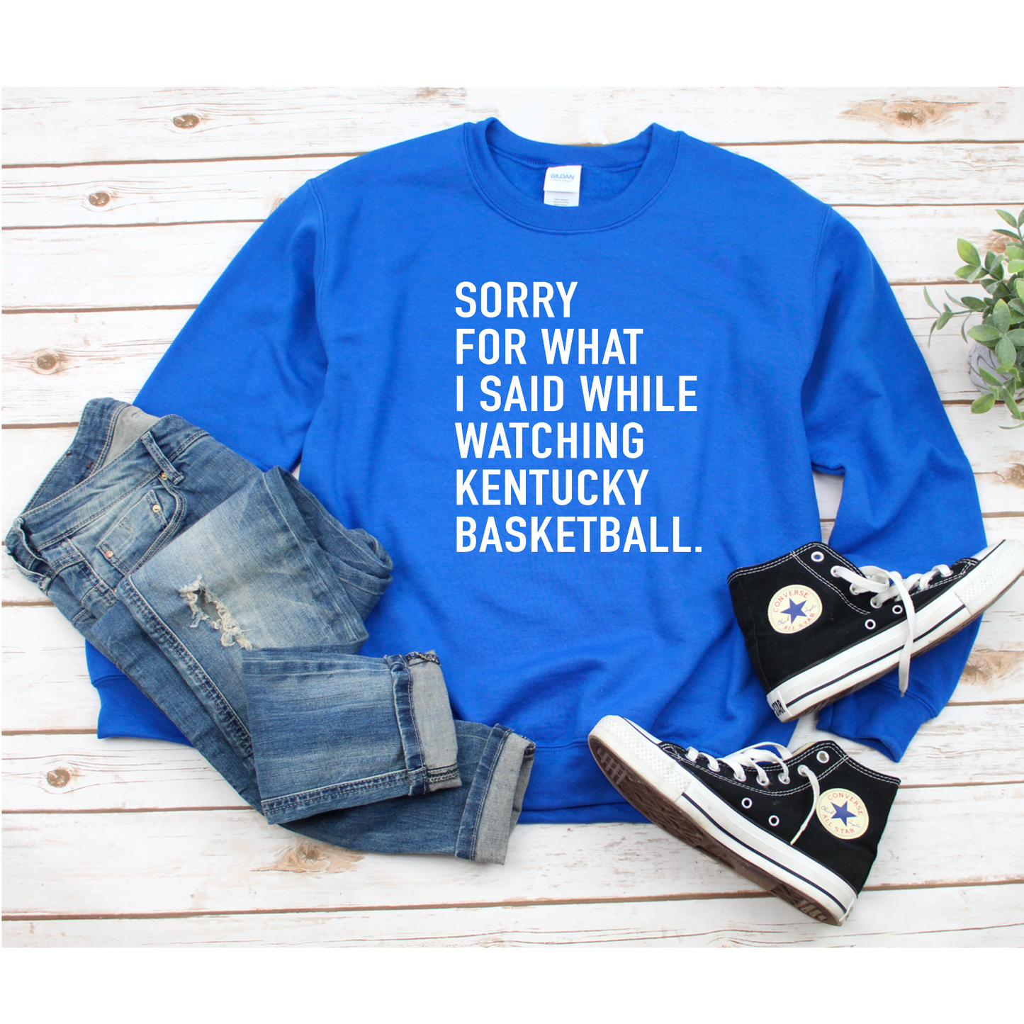 Sorry for What I Said...