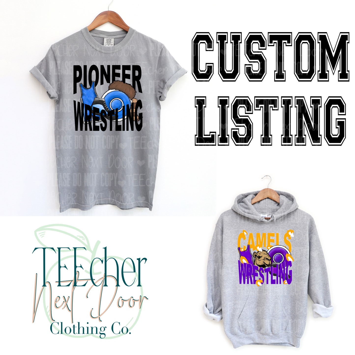 Custom Wrestling Geometric