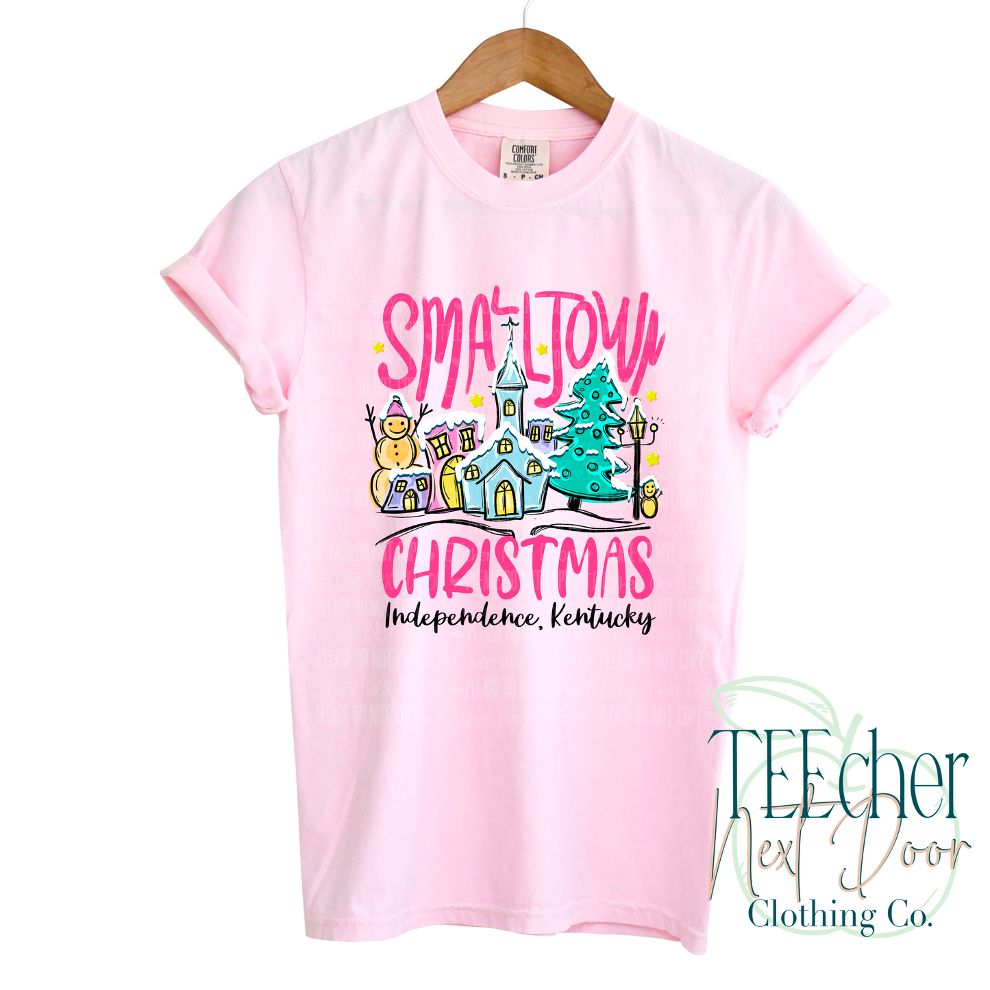 Small Town Christmas Tee