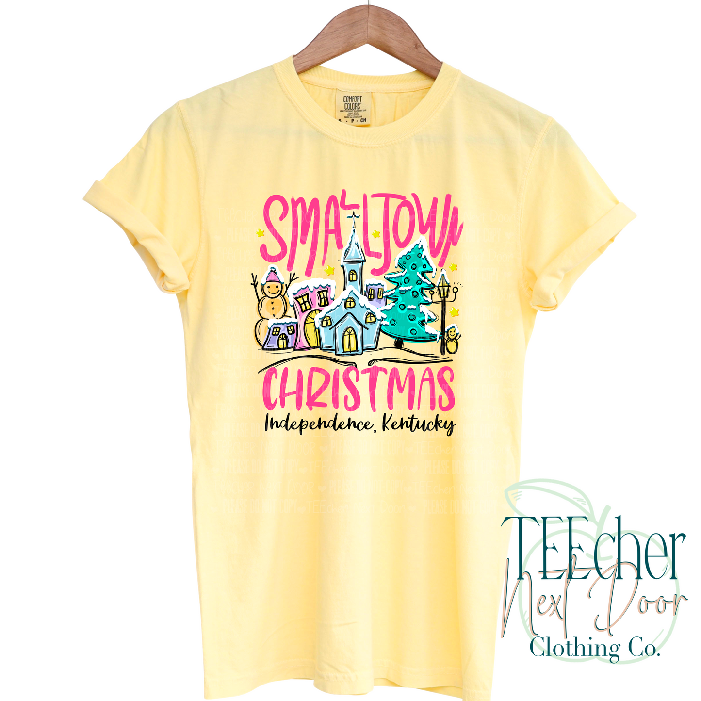 Small Town Christmas Tee