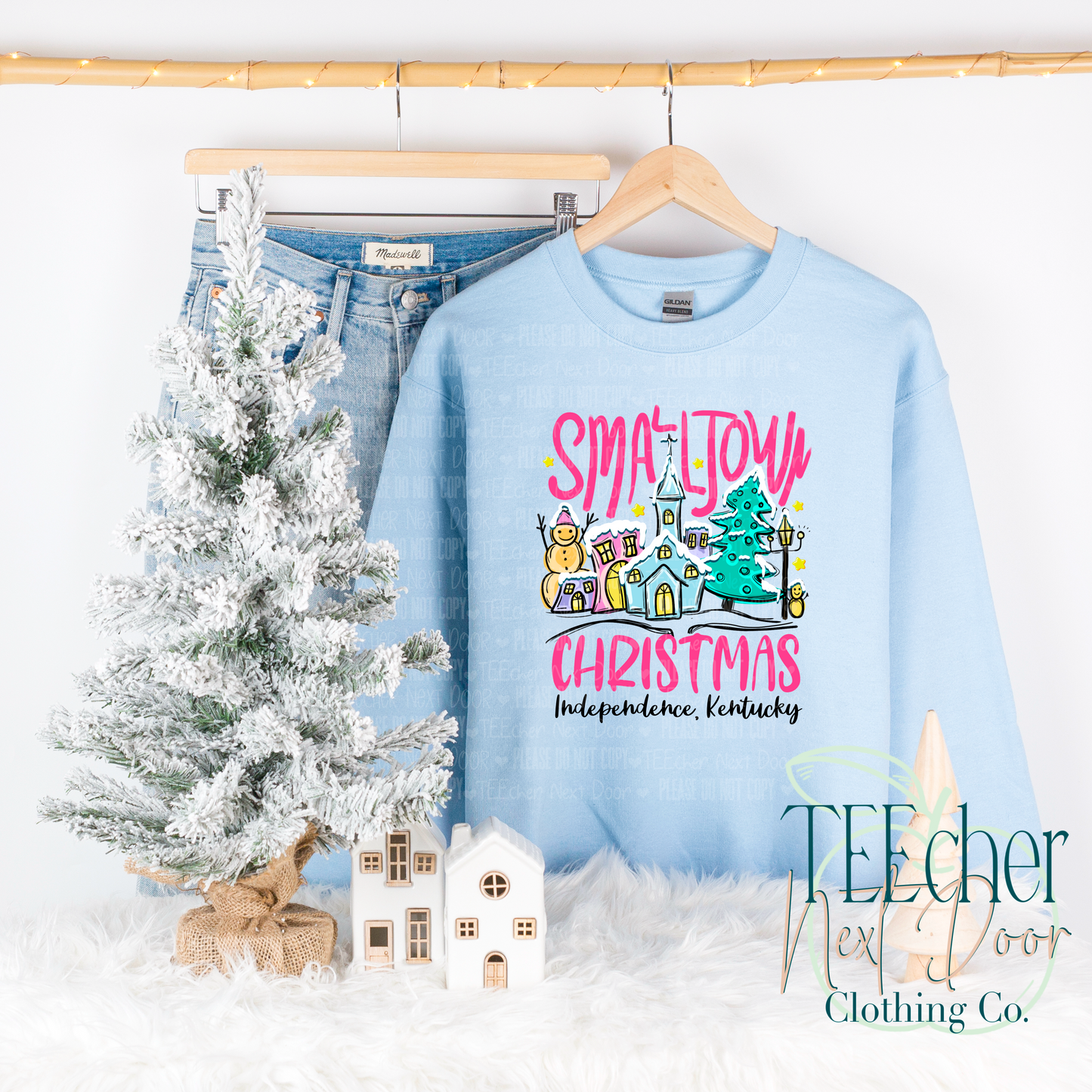 Small Town Christmas Crewneck