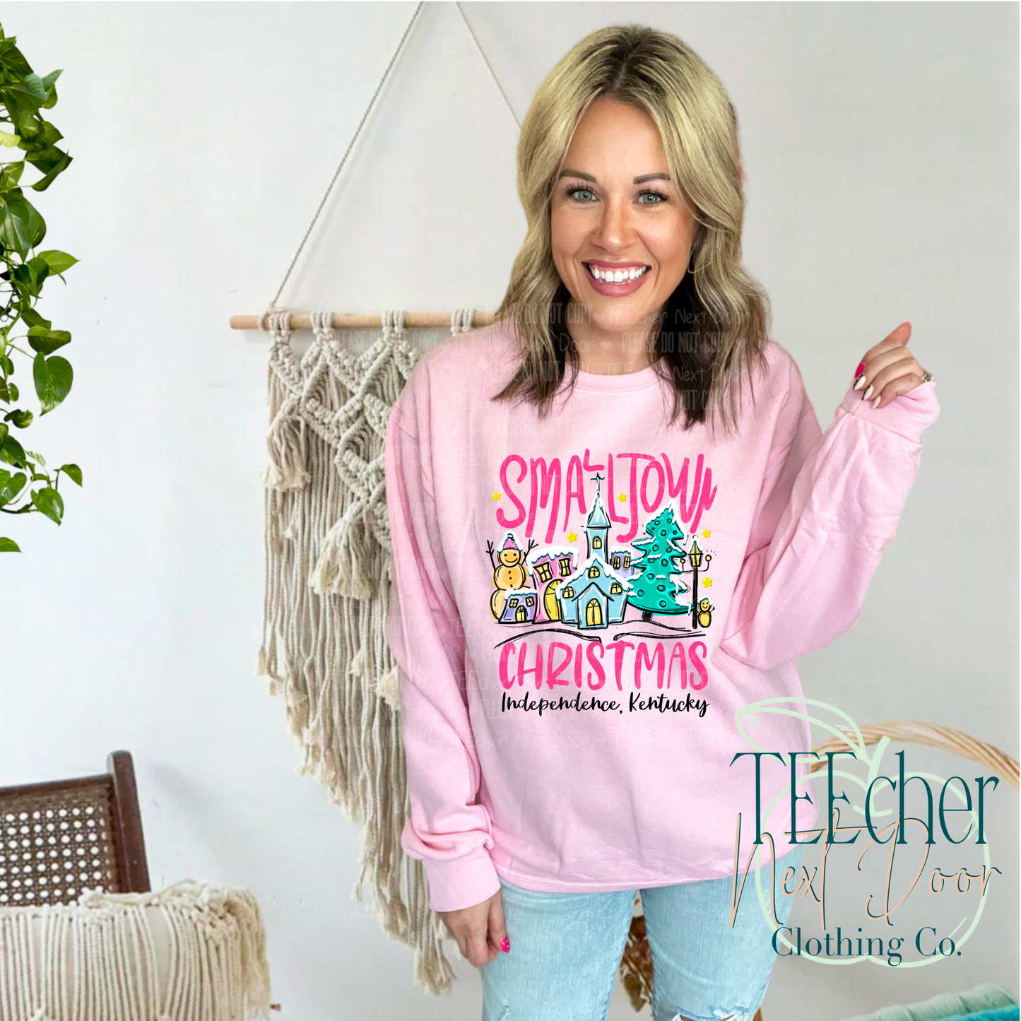 Small Town Christmas Crewneck