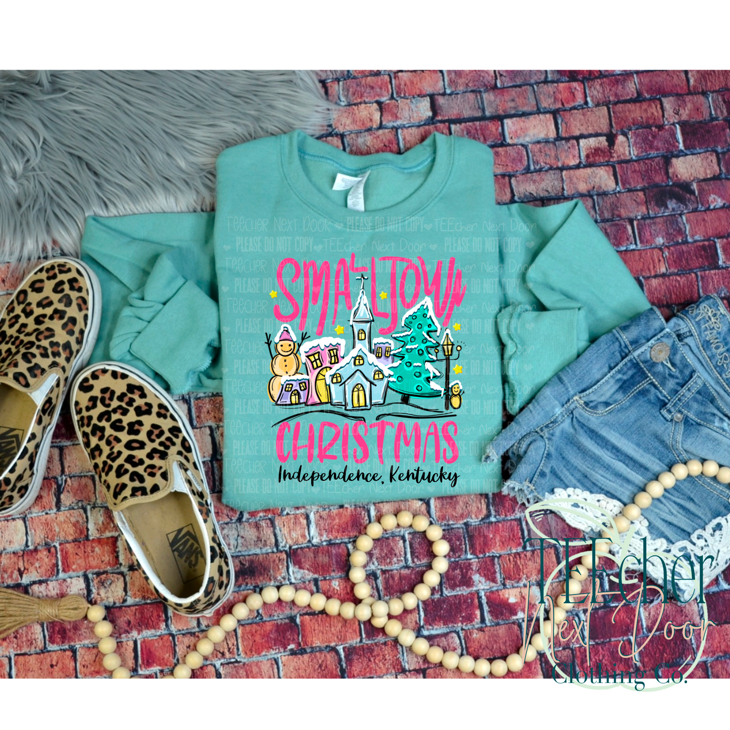 Small Town Christmas Crewneck