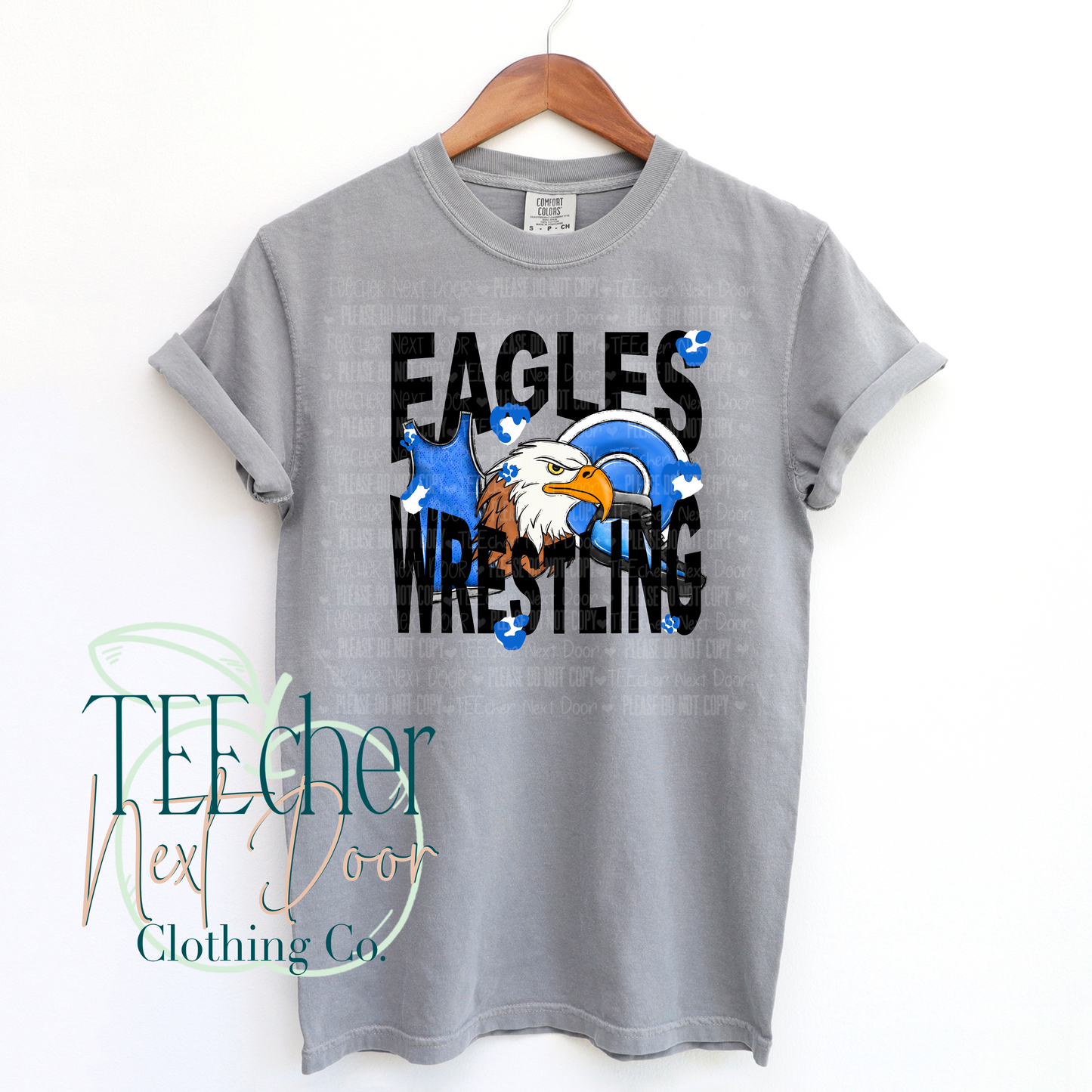 Eagles Wrestling Geometric