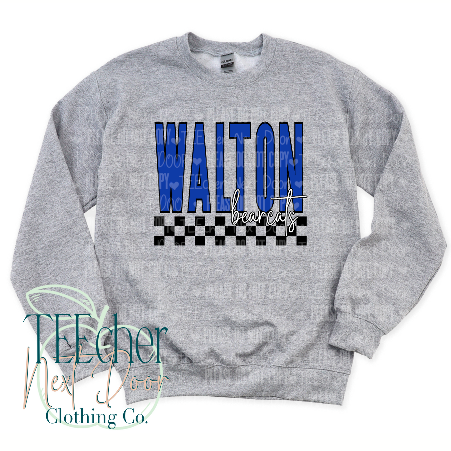 Walton Checkered Retro