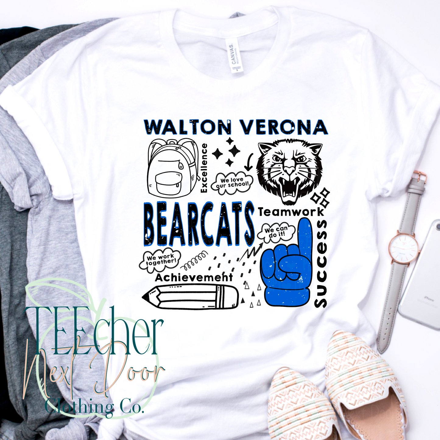 Walton Verona Mascot Collage