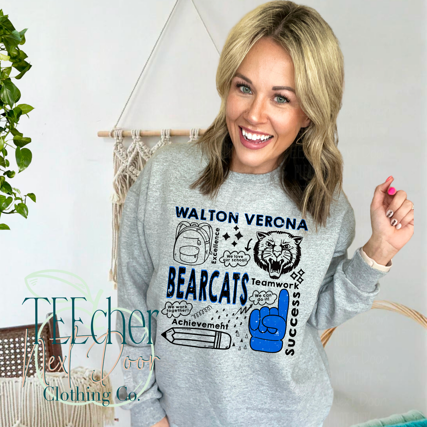 Walton Verona Mascot Collage