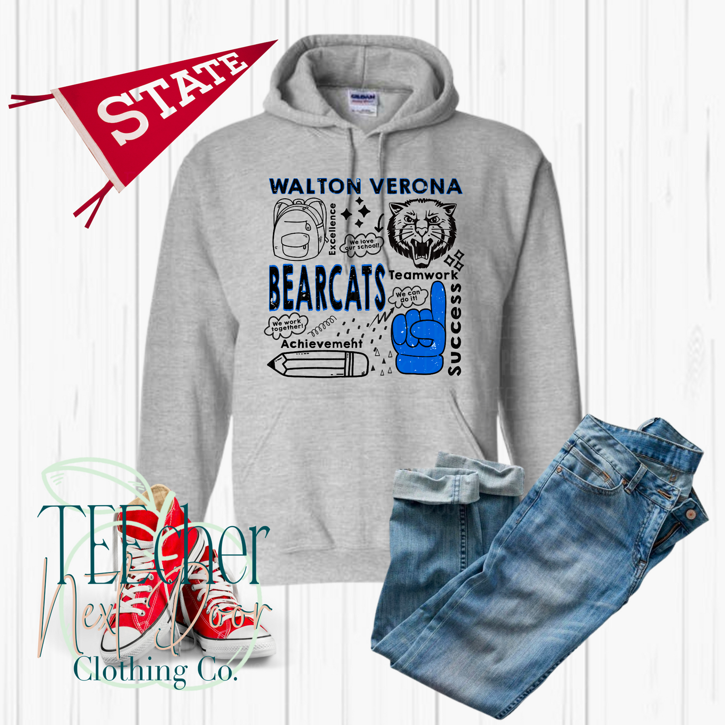 Walton Verona Mascot Collage