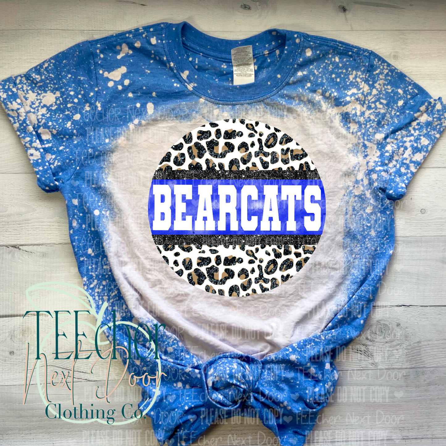 Bearcats Round Leopard