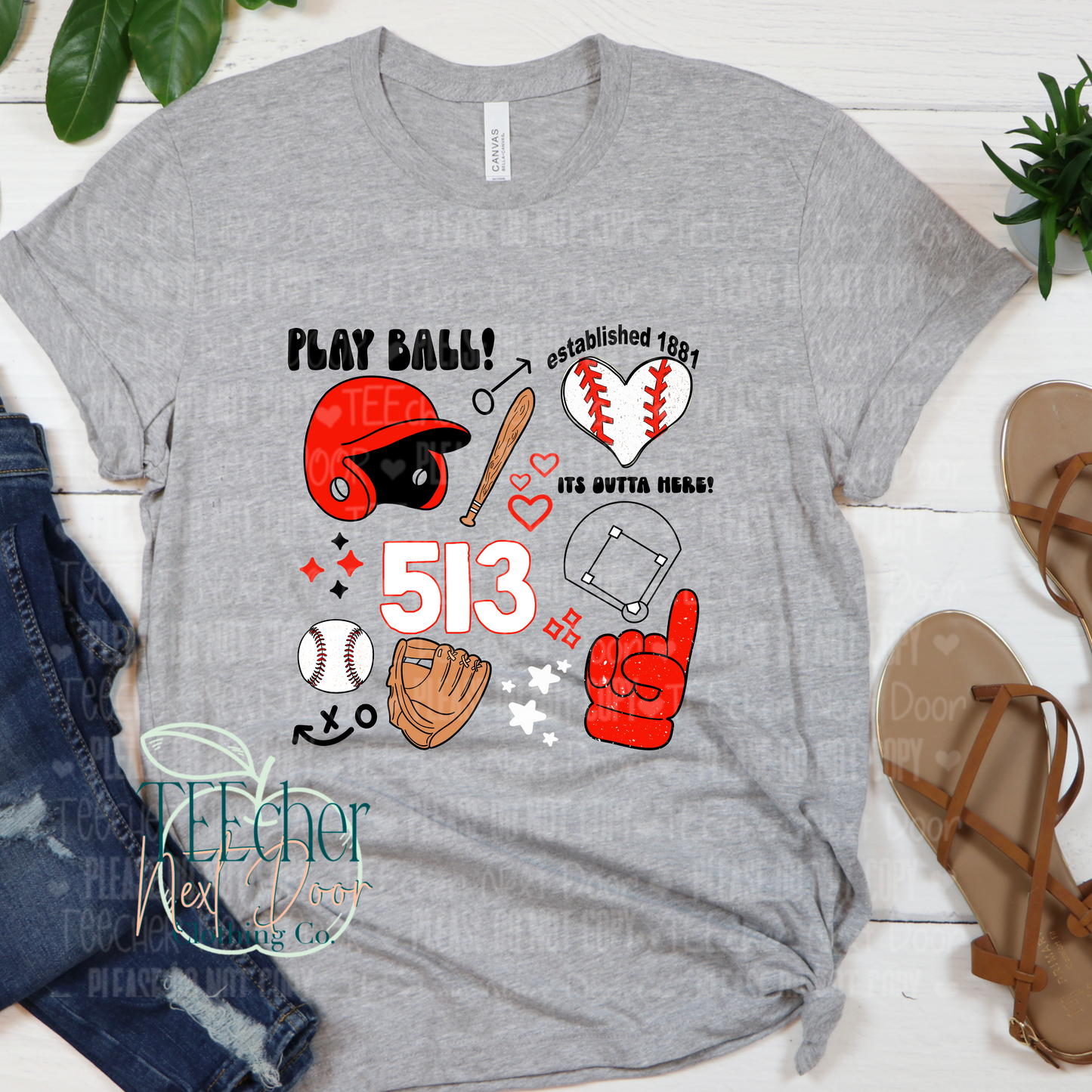 EXCLUSIVE- Hometown Baseball Collage-FRONT ONLY