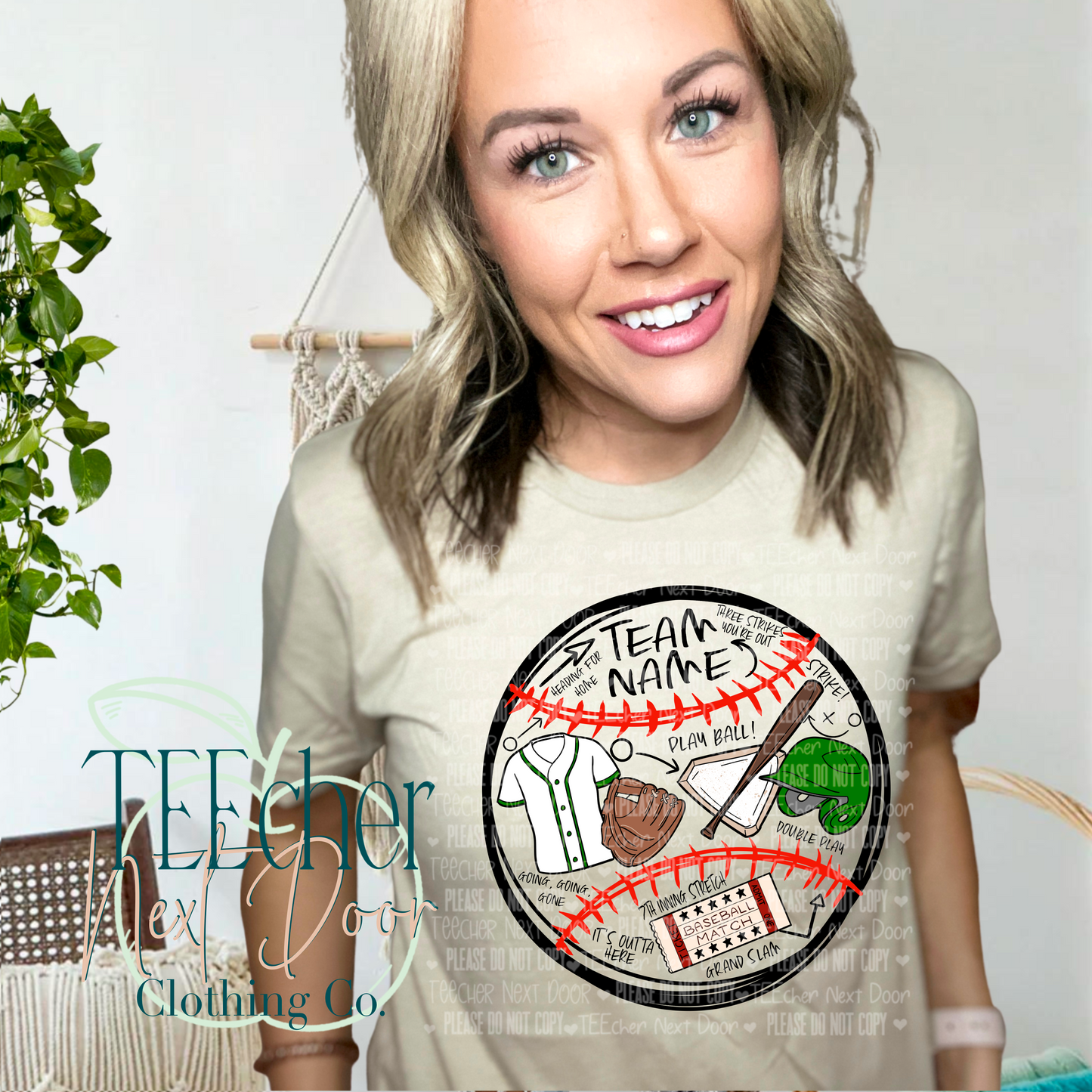 EXCLUSIVE Custom Round Baseball Collage Front Only