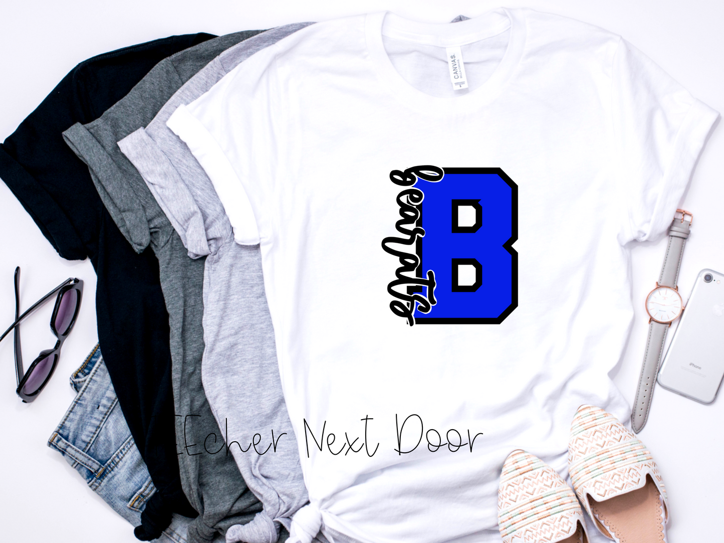 Blue Bearcats Varsity Tee