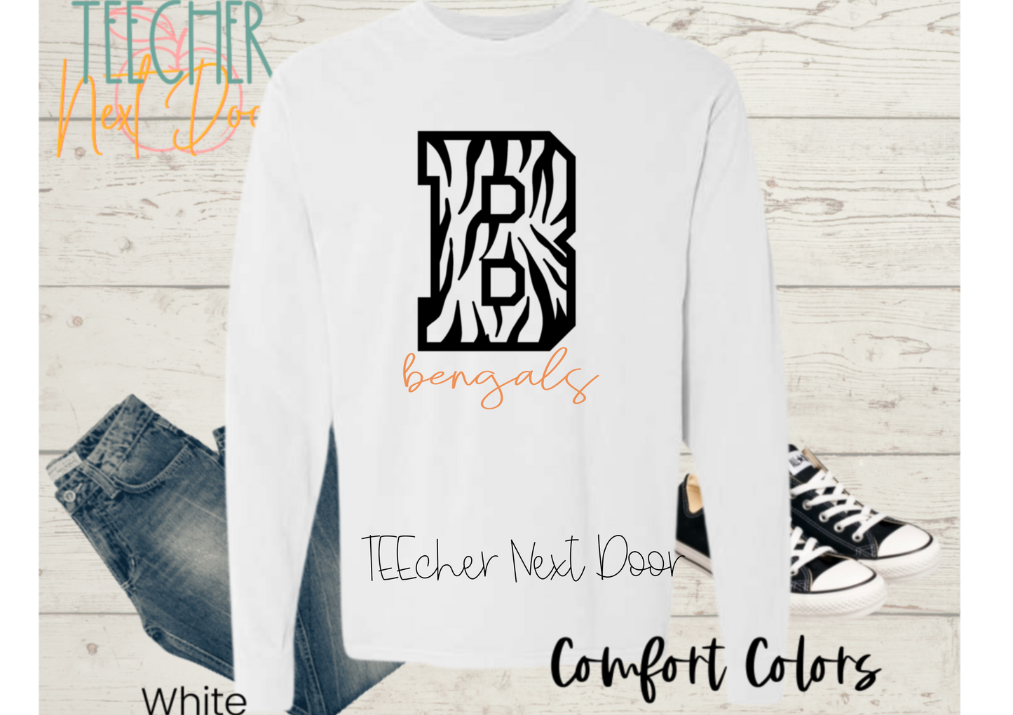 EXCLUSIVE Bengals Varsity- Comfort Colors