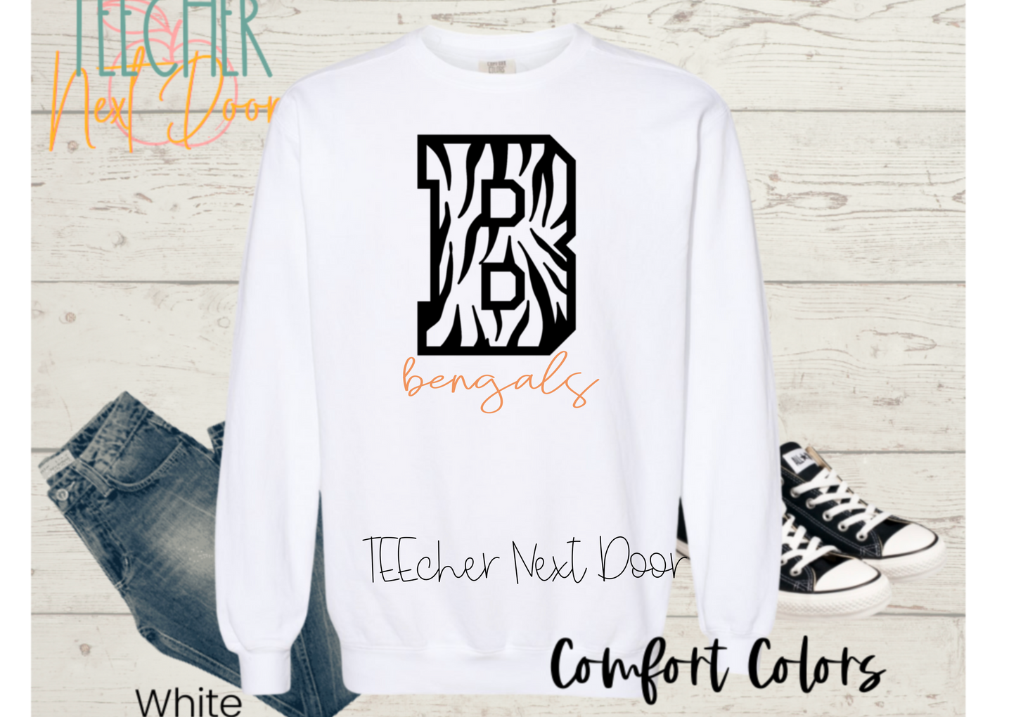 EXCLUSIVE Bengals Varsity- Comfort Colors