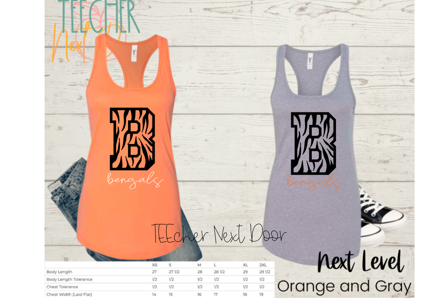 EXCLUSIVE Bengals Varsity Tank