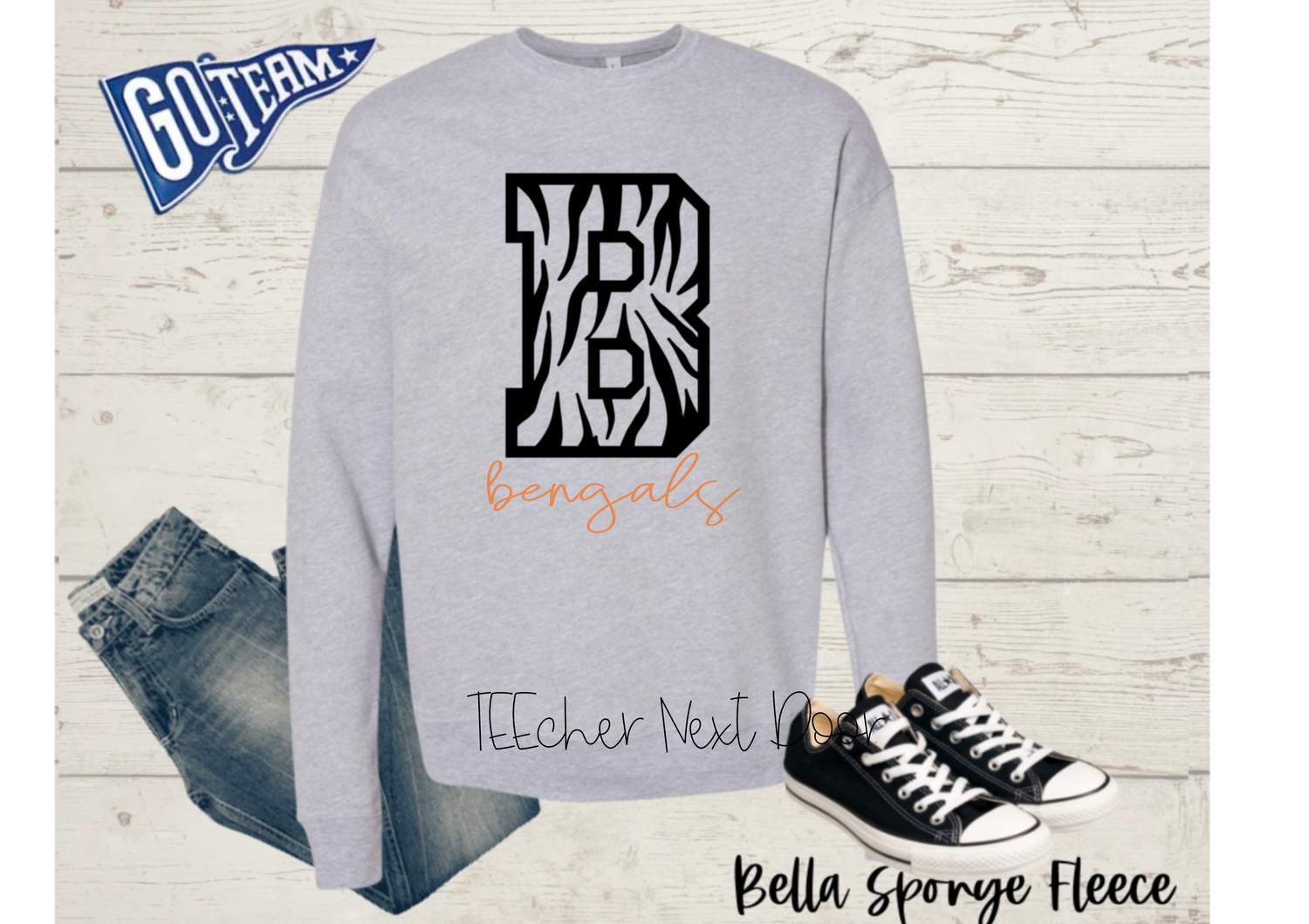 bengals crewneck sweatshirt