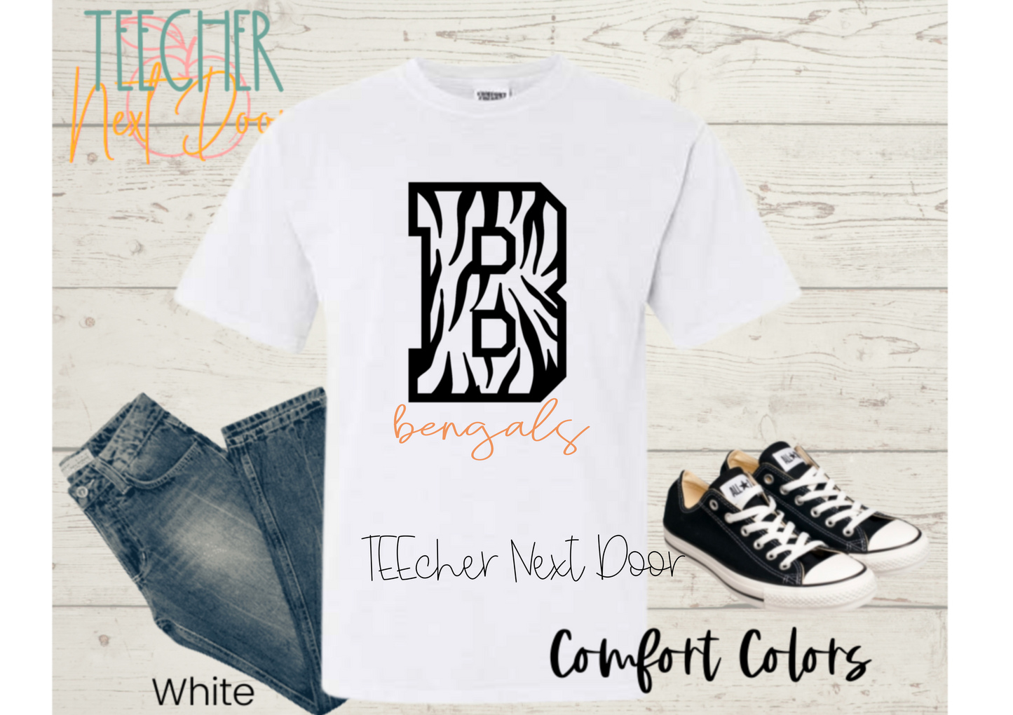 EXCLUSIVE Bengals Varsity- Comfort Colors
