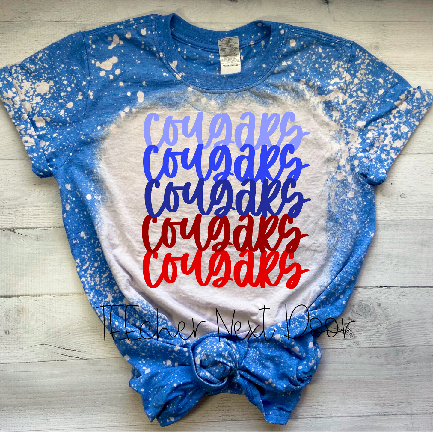 Cougars Script Repeat