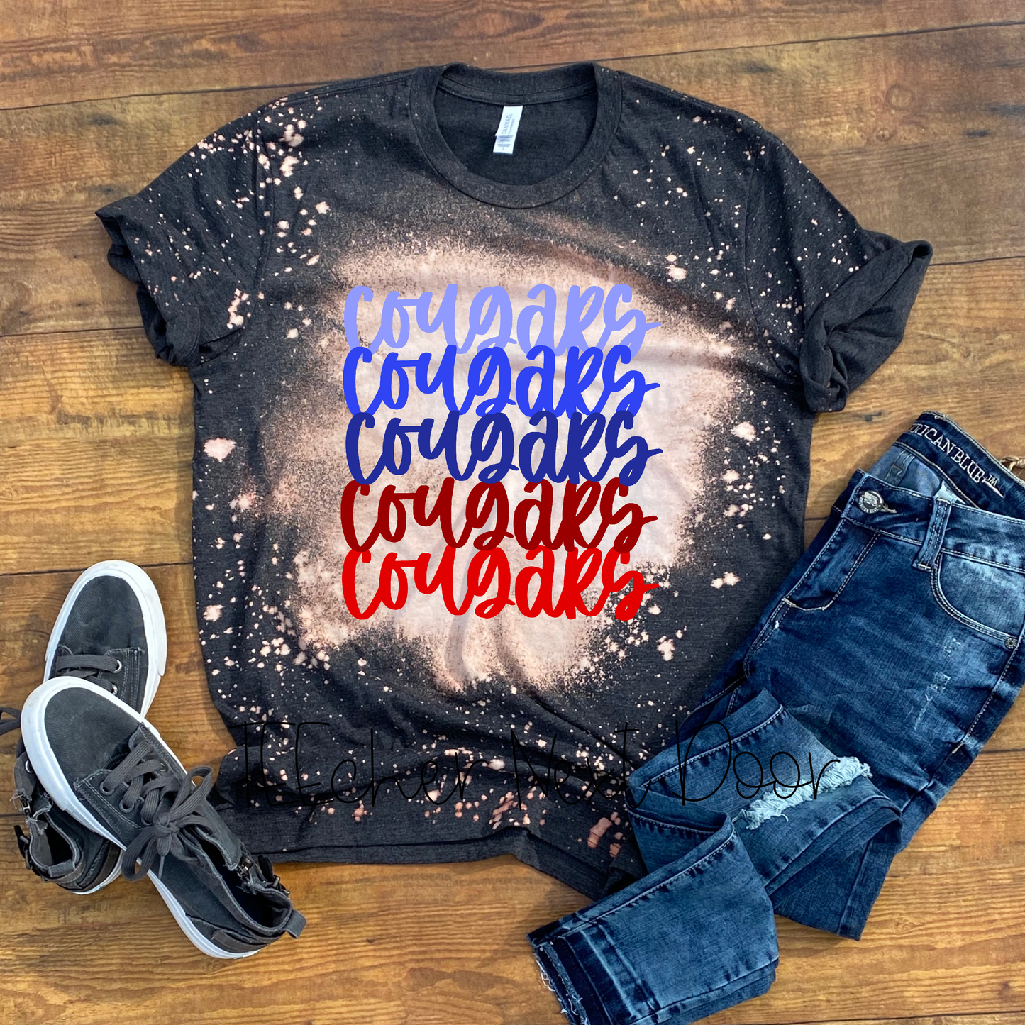 Cougars Script Repeat