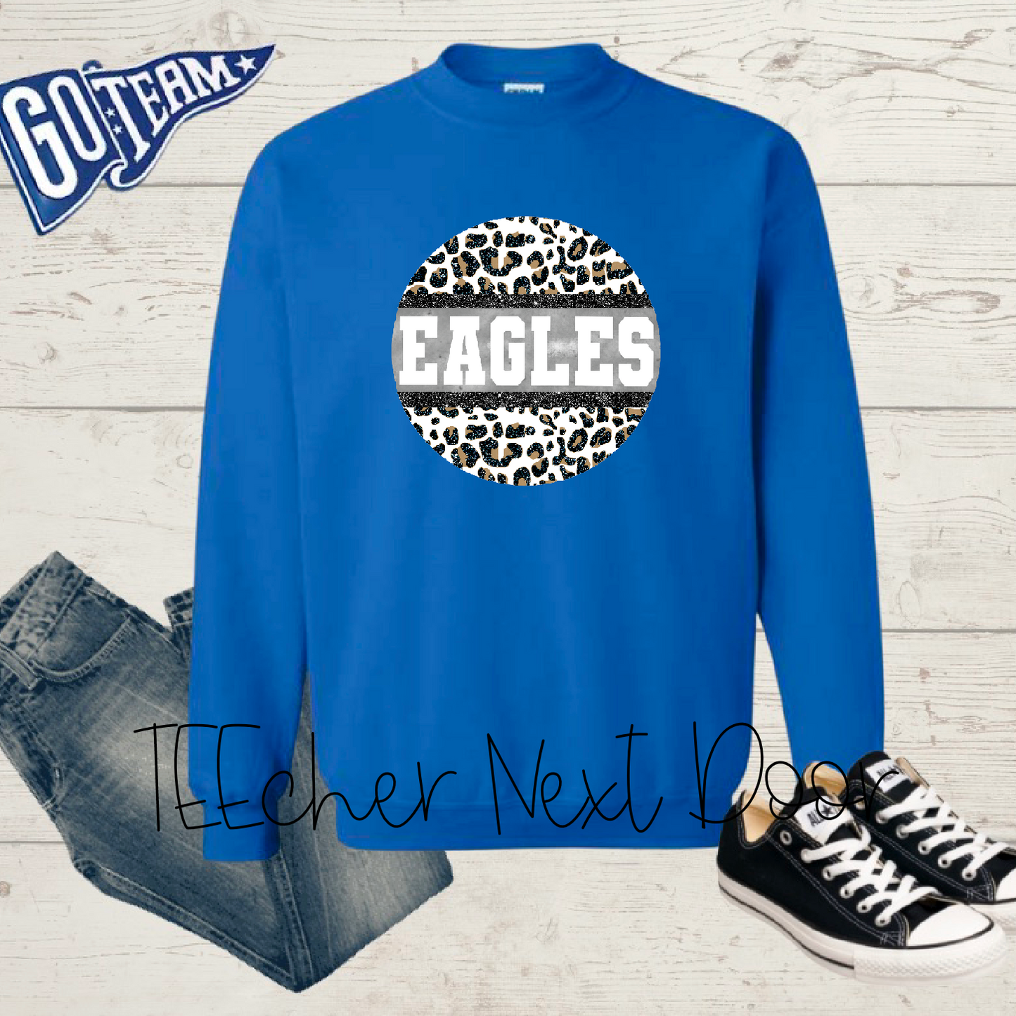 Eagles Round Leopard