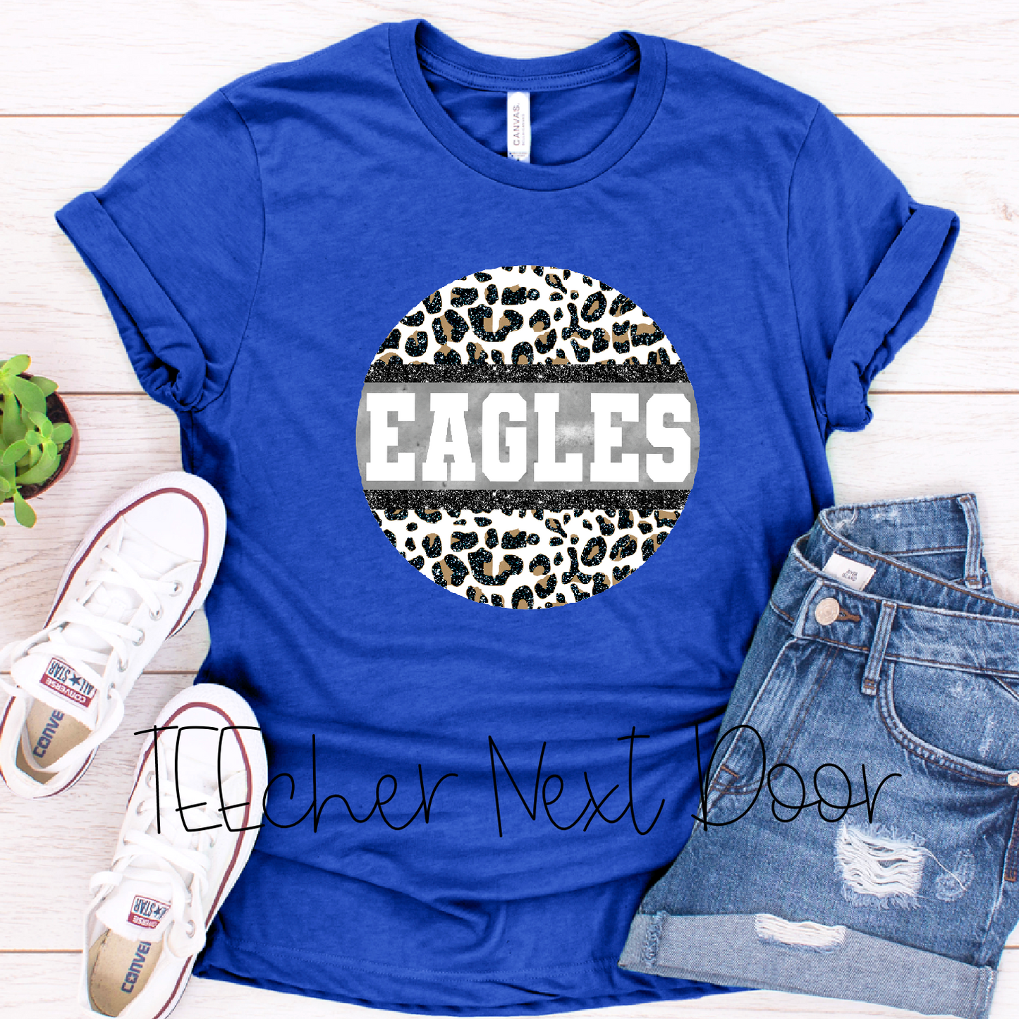 Eagles Round Leopard