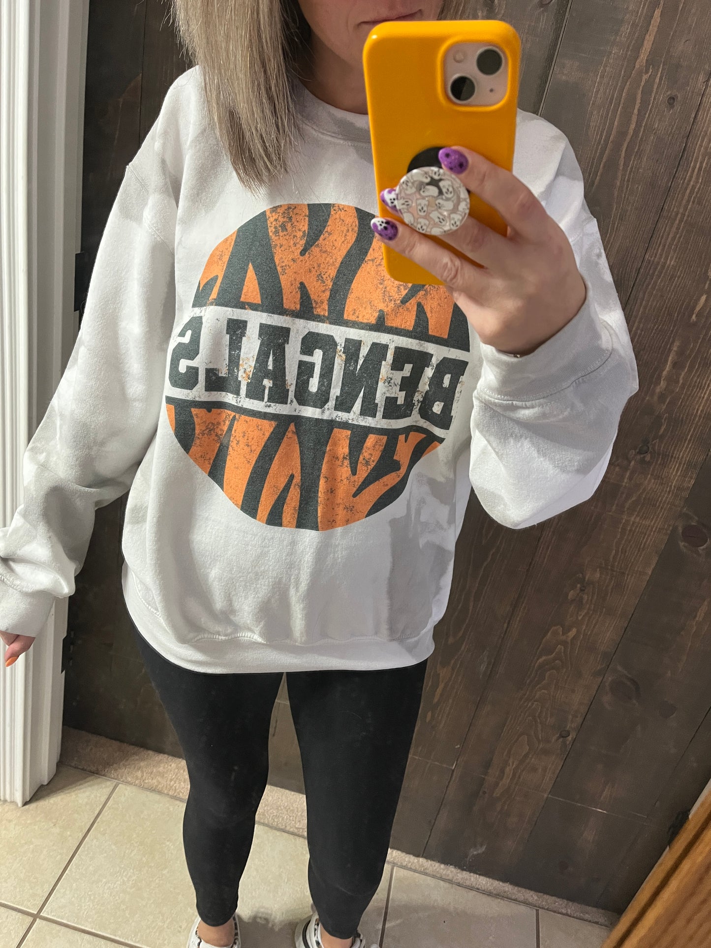 EXCLUSIVE Tiger Stripe Circle- Bengals