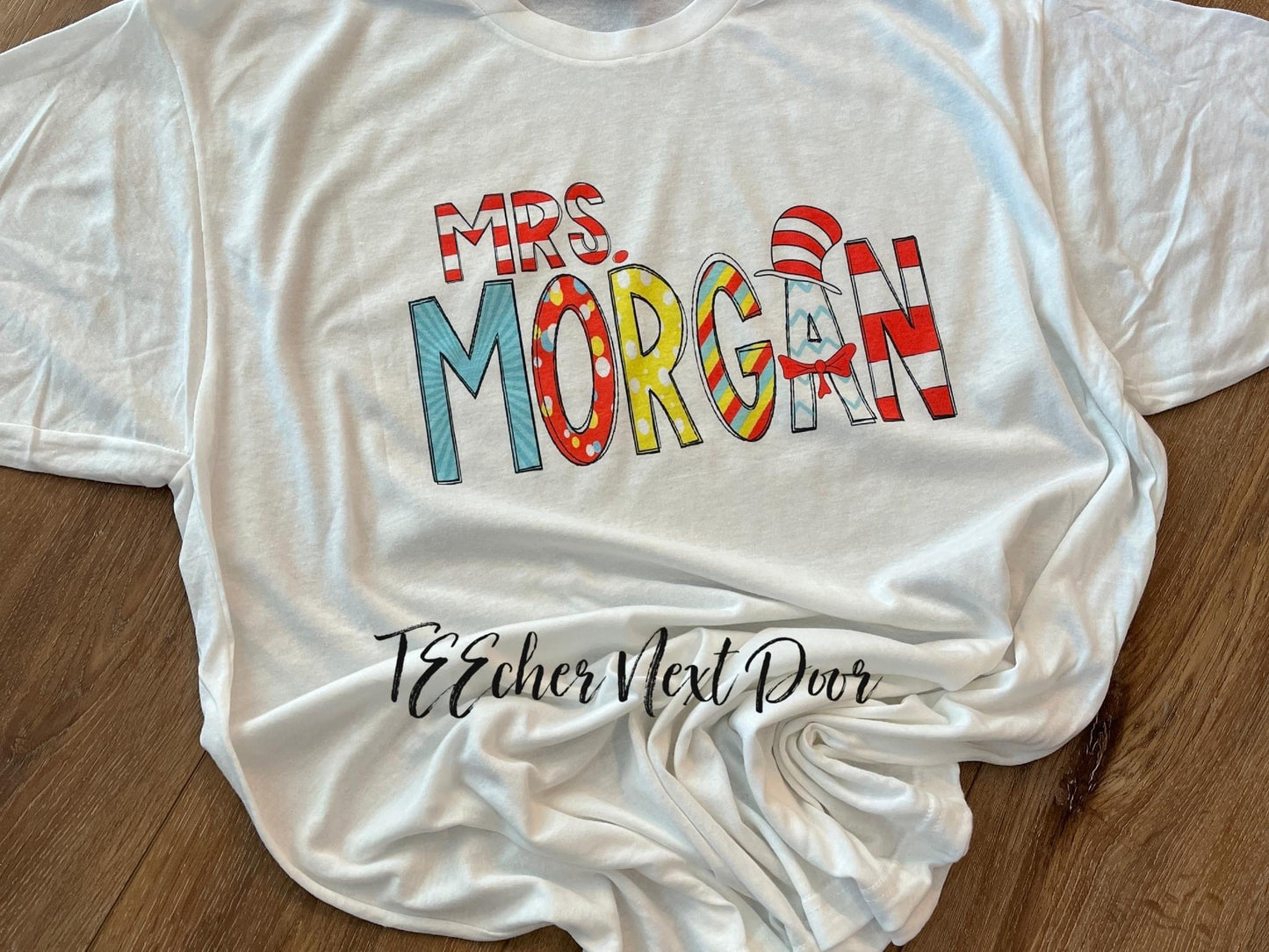 Read Across America Name Tees