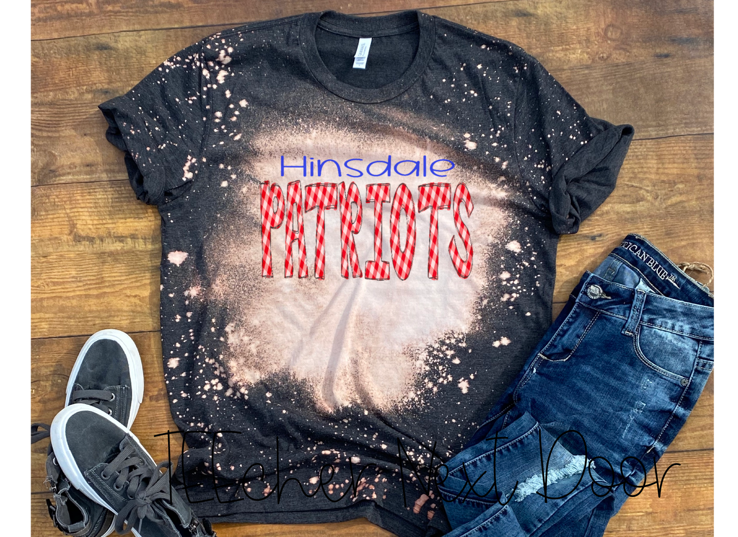 Hinsdale Patriots Plaid Mascot