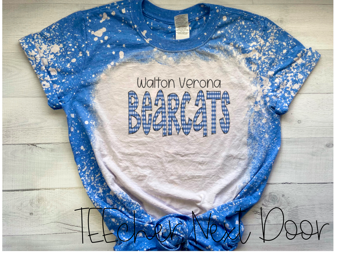 Walton Bearcats Plaid Mascot