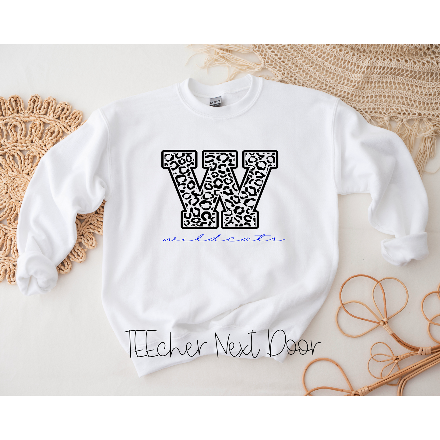 Custom Leopard Varsity