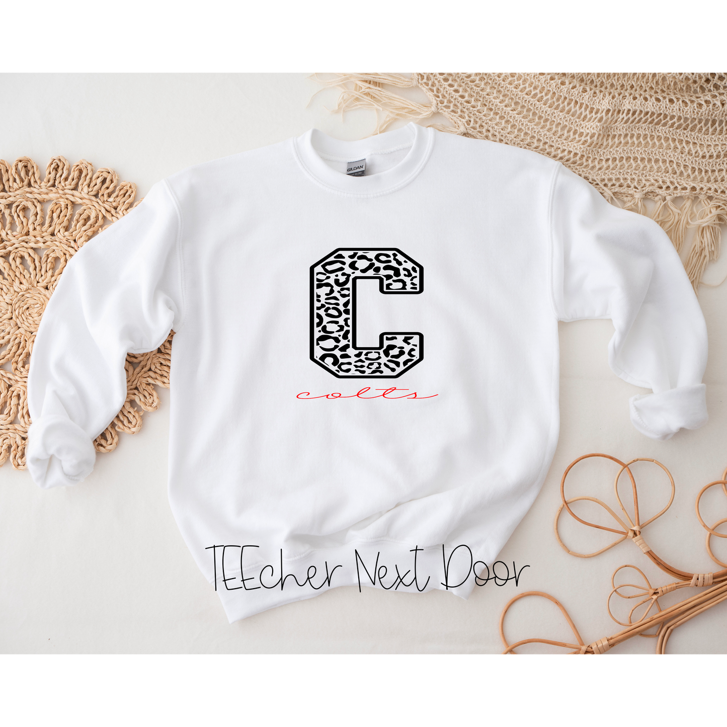 Custom Leopard Varsity