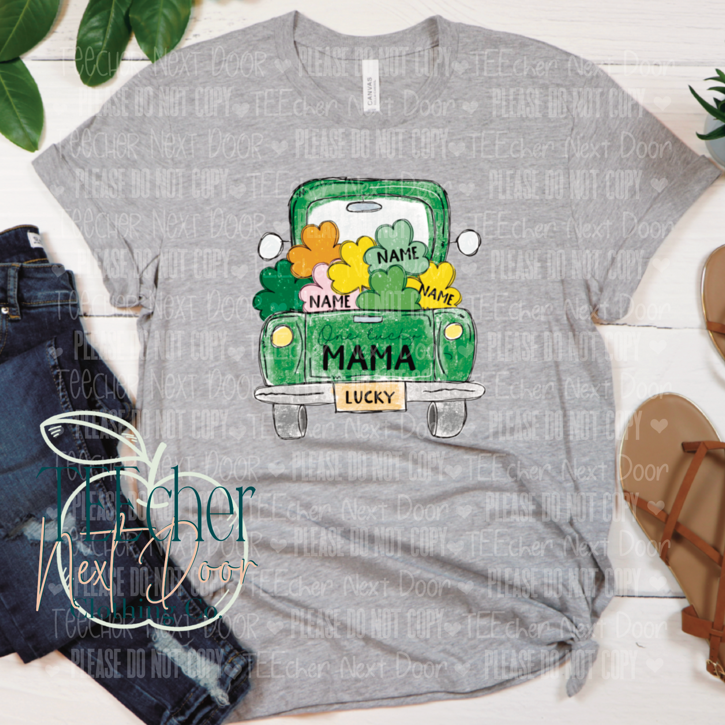 Custom Shamrock Truck