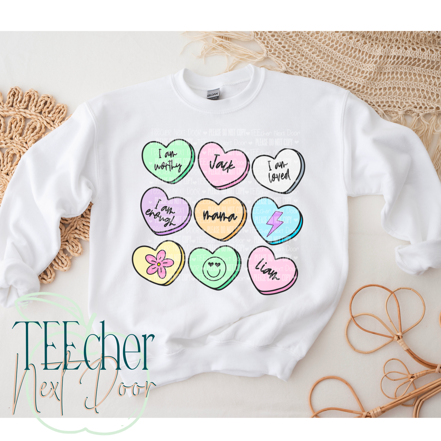 EXCLUSIVE- Custom Affirmation Hearts