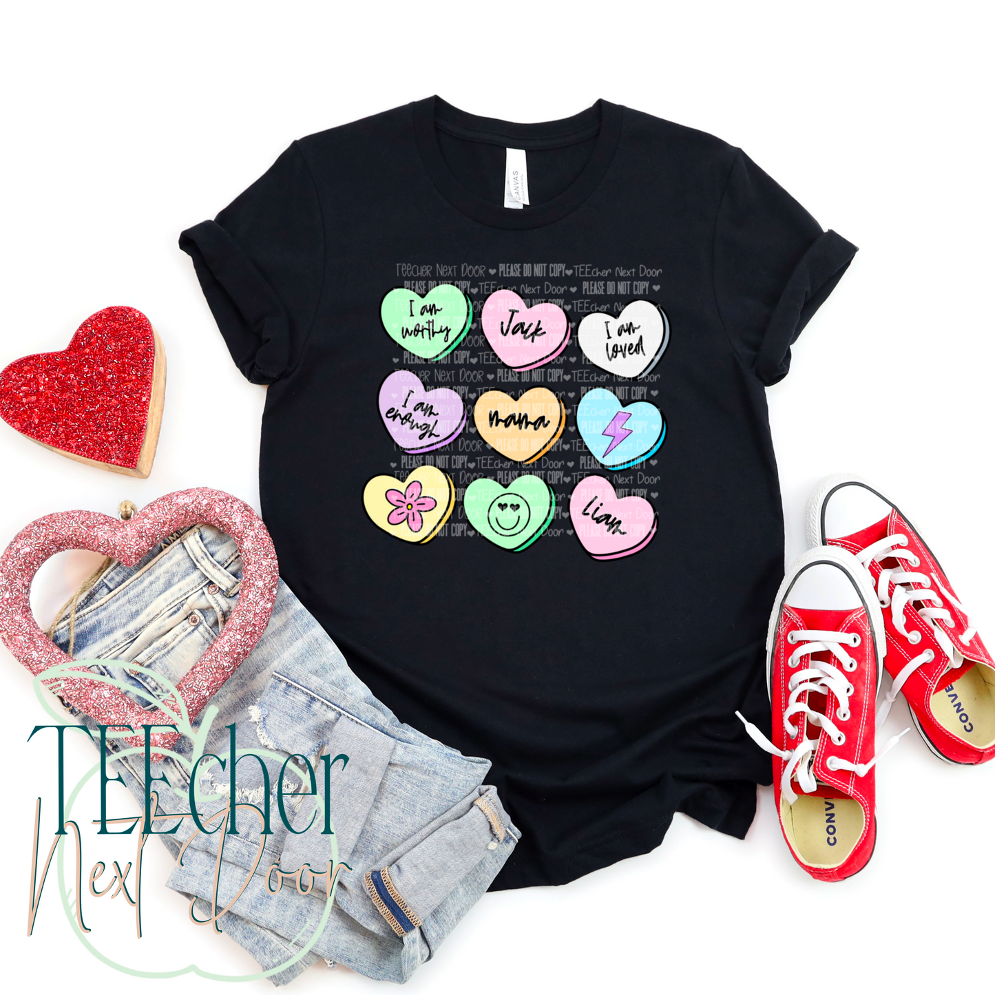 EXCLUSIVE- Custom Affirmation Hearts