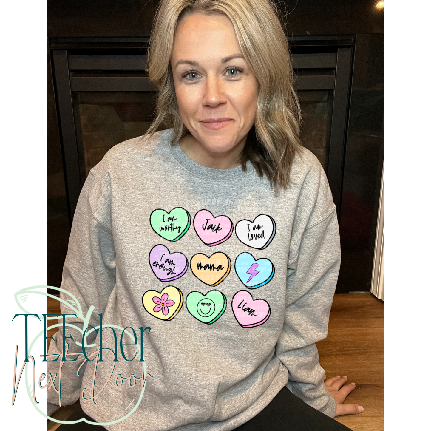 EXCLUSIVE- Custom Affirmation Hearts