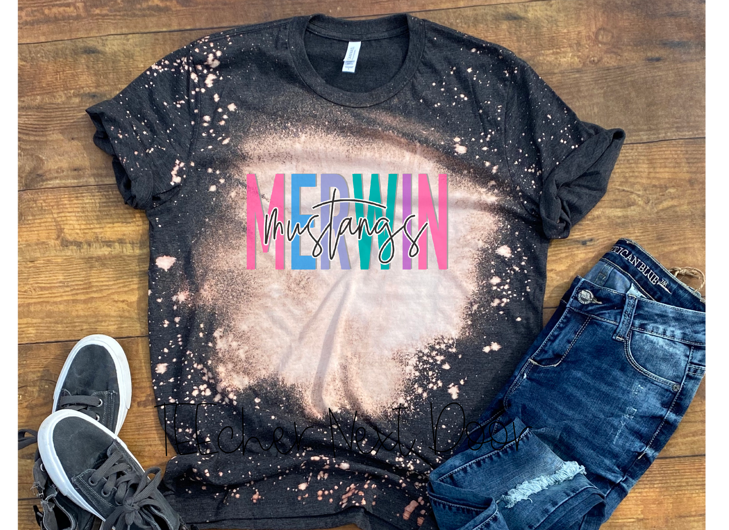 Merwin Mustangs Pastel Overlay