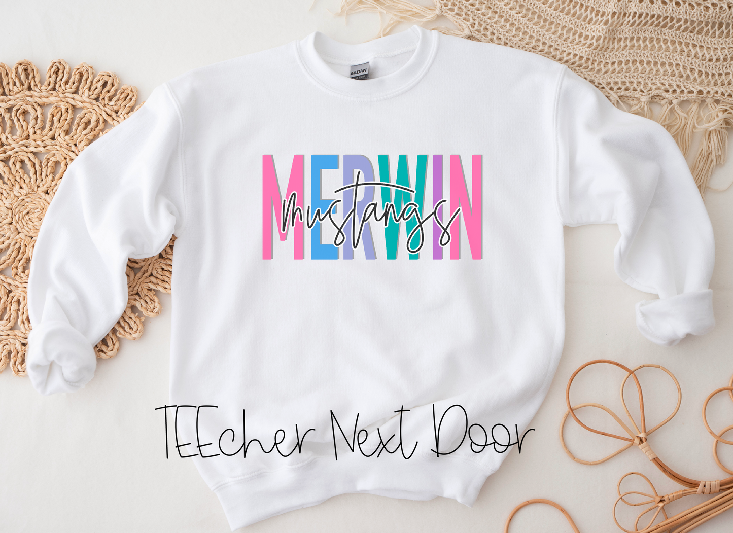 Merwin Mustangs Pastel Overlay