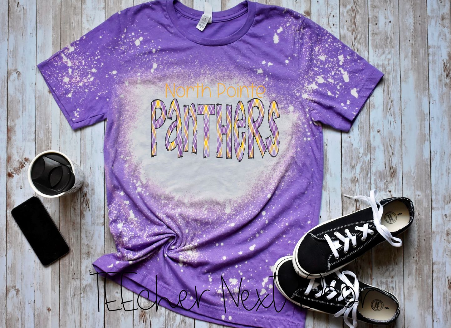 North Pointe Panthers Plaid Mascot