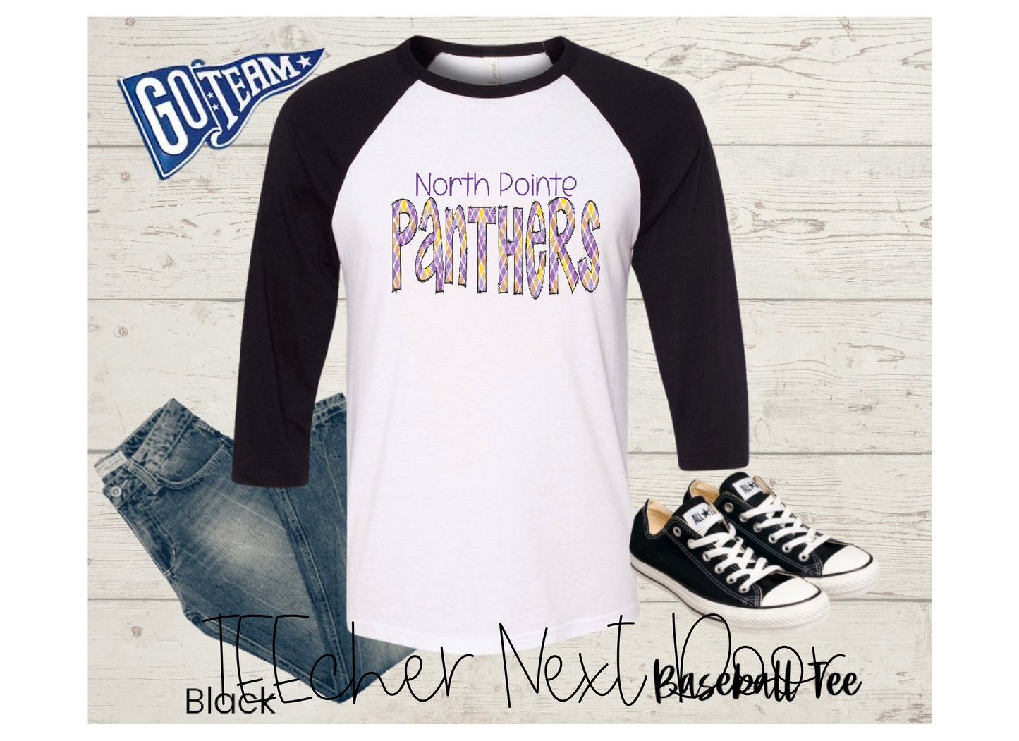 North Pointe Panthers Plaid Mascot