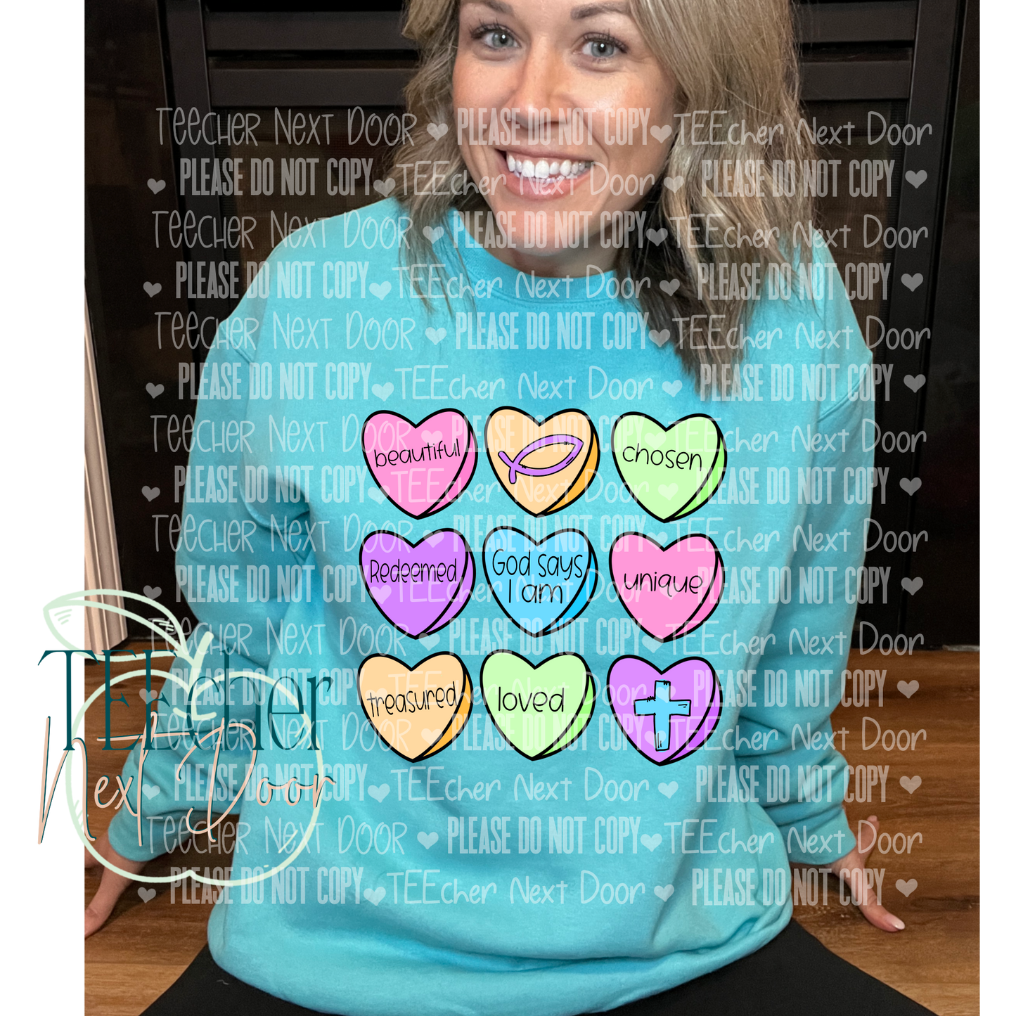 EXCLUSIVE- God Says...Affirmation Hearts