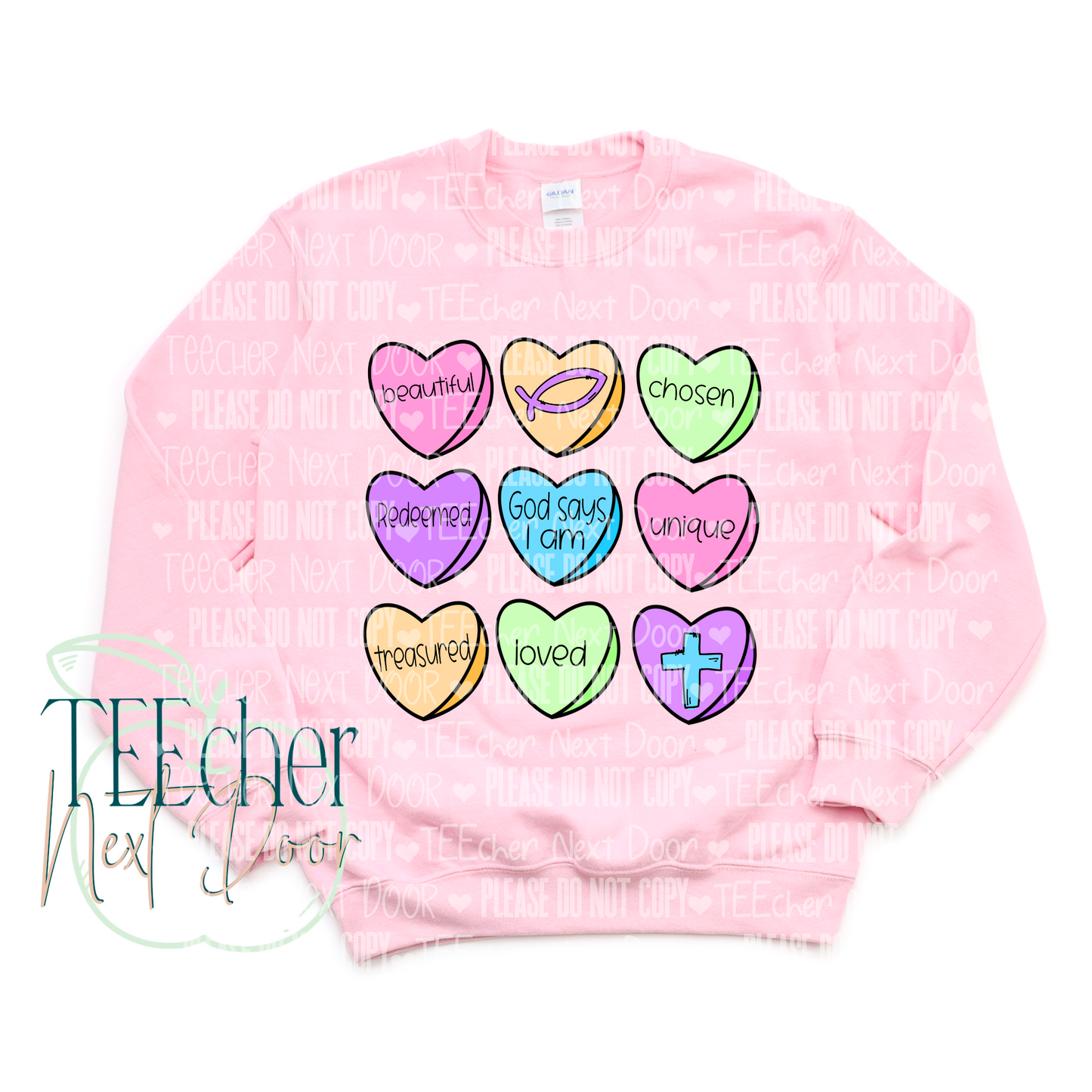 EXCLUSIVE- God Says...Affirmation Hearts