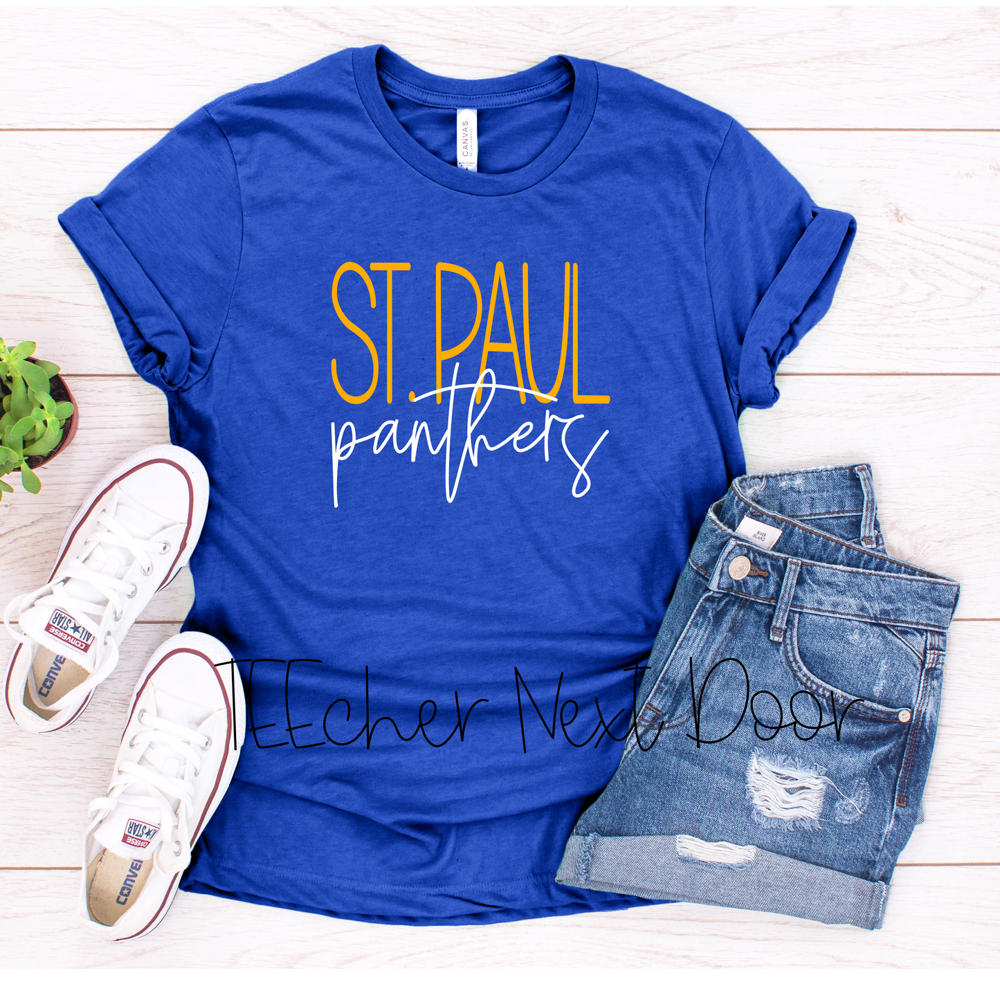 St. Paul Panthers Printed Script