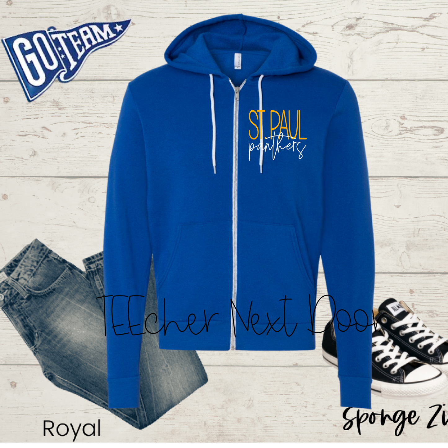 St. Paul Panthers Printed Script