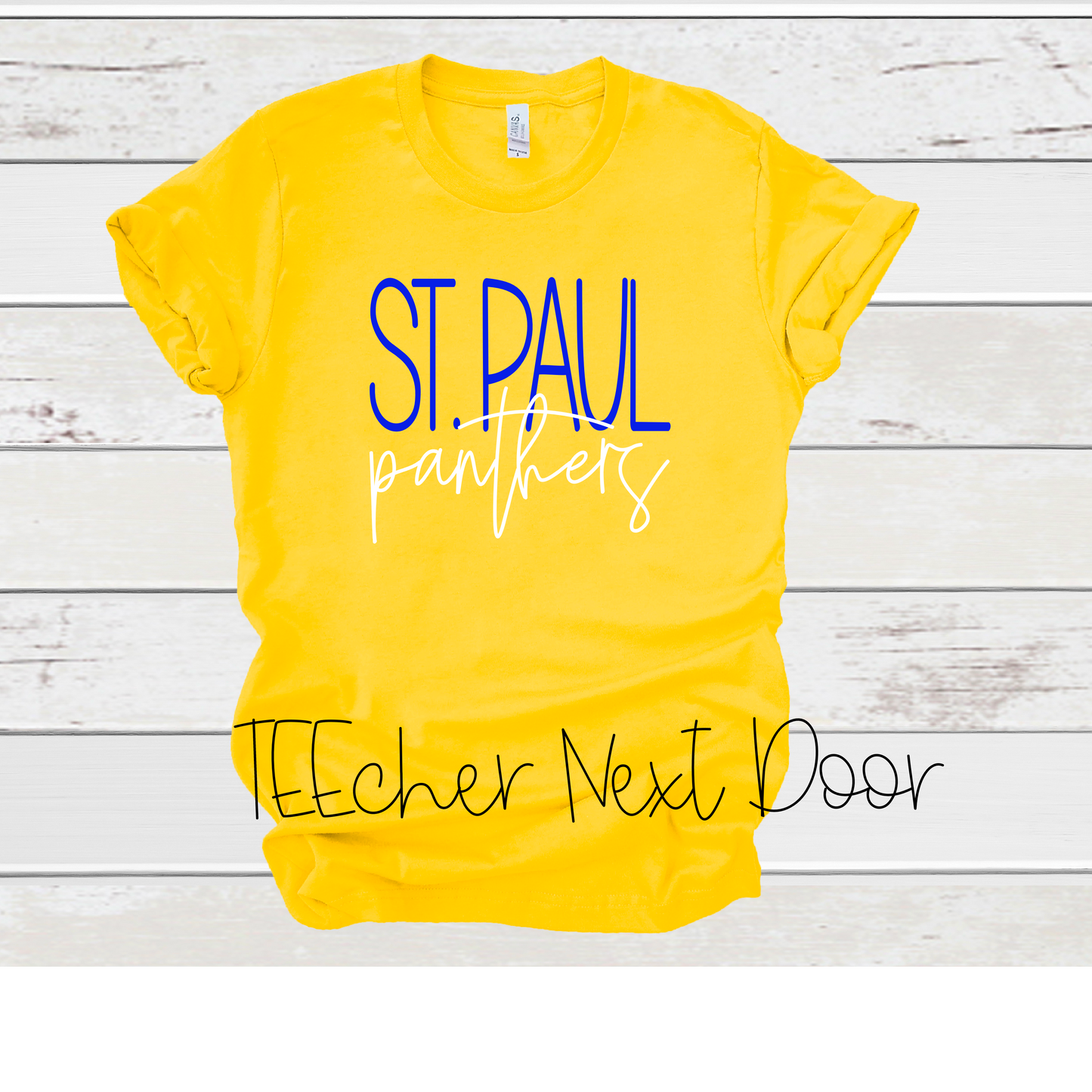 St. Paul Panthers Printed Script