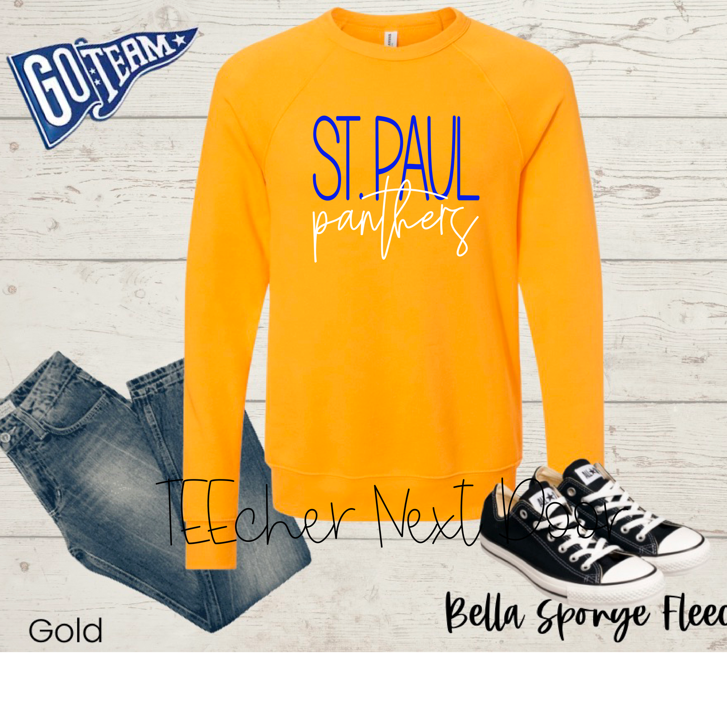 St. Paul Panthers Printed Script