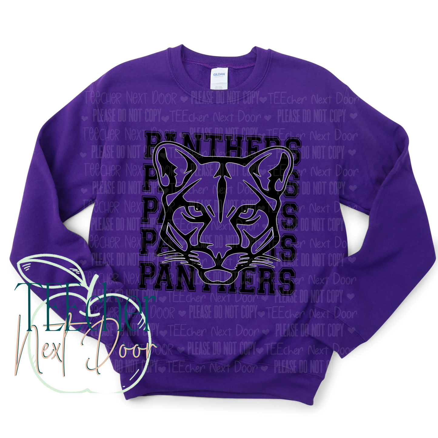 EXCLUSIVE Purple Panther Breakthrough Crewneck